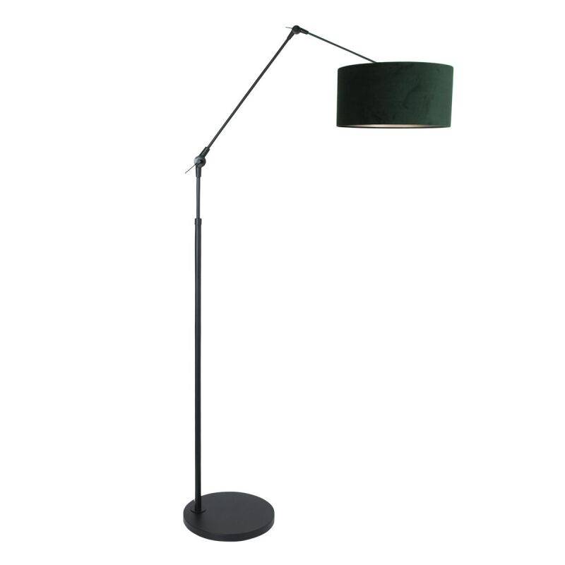 Steinhauer Stehleuchte Prestige Chic schwarz verschiedene Variationen grün (Velours) von Steinhauer Lighting
