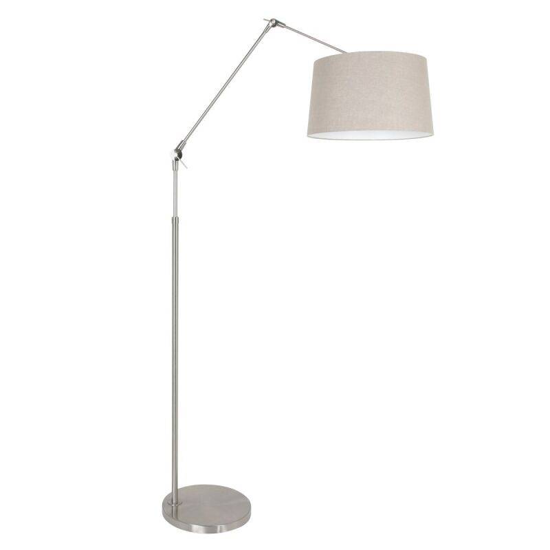 Steinhauer Stehleuchte Prestige Chic stahl verschiedene Variationen grau konisch (Leinen) von Steinhauer Lighting