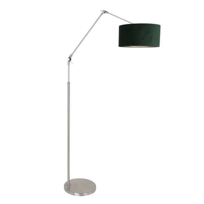 Steinhauer Stehleuchte Prestige Chic stahl verschiedene Variationen grün (Velours) von Steinhauer Lighting