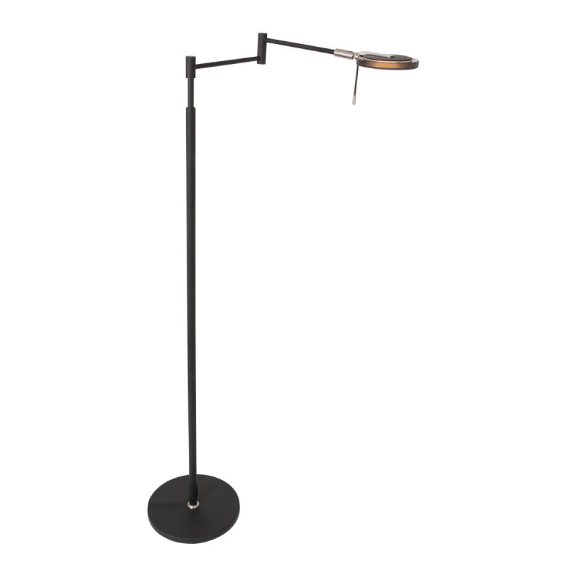 Steinhauer Stehleuchte Turound LED Rauchglas schwarz von Steinhauer Lighting