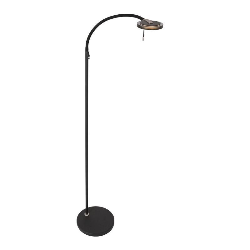 Steinhauer Stehleuchte Turound LED Rauchglas schwarz von Steinhauer Lighting