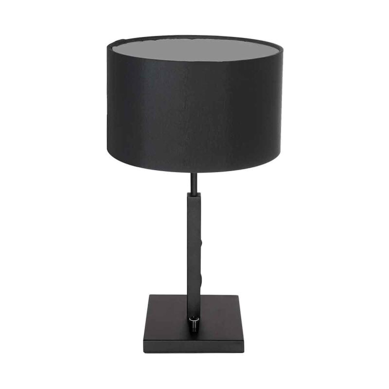 Steinhauer Tischleuchte Stang klein schwarz Schirm Leinen schwarz Steinhauer Tischleuchte Stang klein schwarz Schirm Leinen schwarz von Steinhauer Lighting