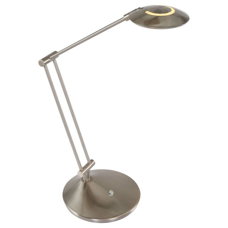 Steinhauer Tischleuchte Zodiac LED stahl von Steinhauer Lighting