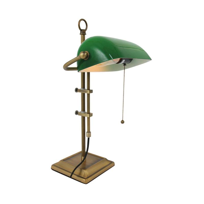 B-Ware Steinhauer Ancilla Bankerlampe Tischlampe Tischleuchte Leuchte Bronze Siehe Text von Steinhauer