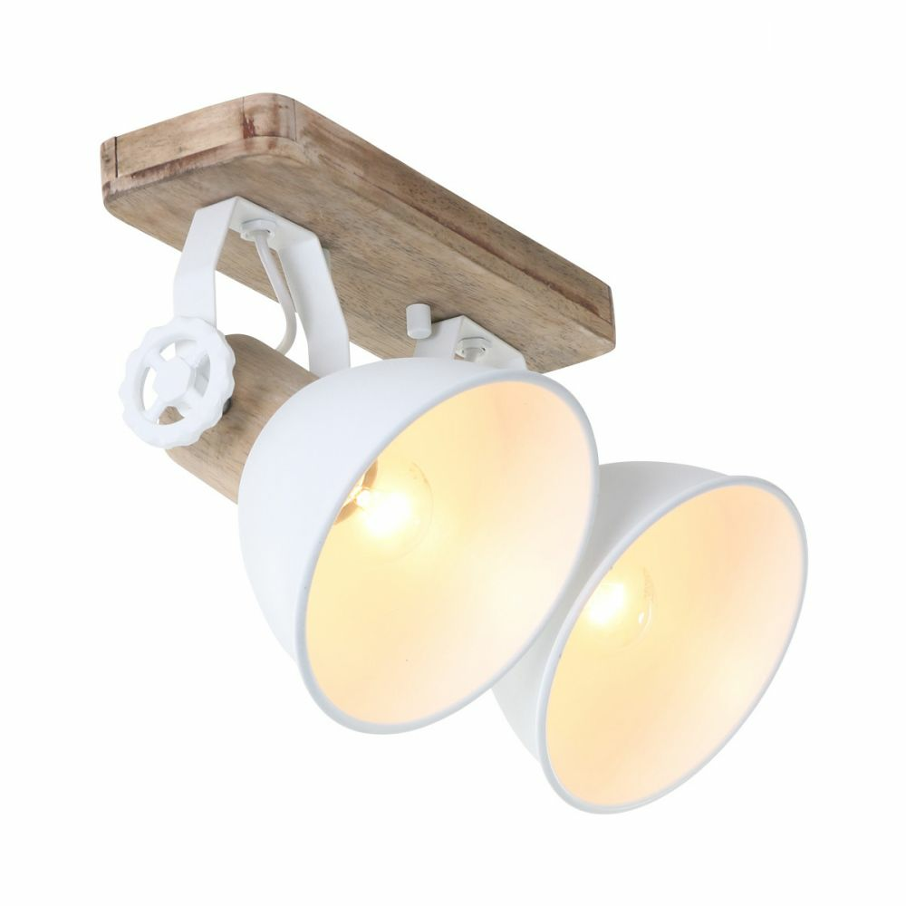 B-Ware Steinhauer Gearwood Strahler Deckenstrahler Deckenleuchte Deckenlampe Holz Weiß B-Ware Steinhauer Gearwood Strahler Deckenstrahler Deckenleuchte Deckenlampe Holz Weiß von Steinhauer