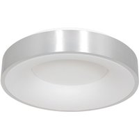 Blendarme LED Deckenleuchte in Silber Weiß Ø30 cm rund von Steinhauer