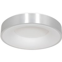 LED Deckenlampe Metall Kunststoff in Silber Weiß 2700 K von Steinhauer
