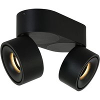 LED Deckenstrahler Metall Schwarz L:16,1 cm 2-flammig LED Deckenstrahler Metall Schwarz L:16,1 cm 2-flammig von Steinhauer