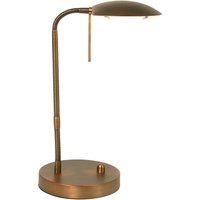 LED Schreibtischlampe Metall Glas 46 cm 10 W dimmbar von Steinhauer
