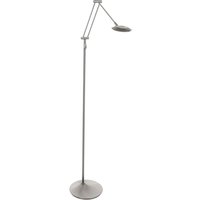 LED Stehlampe Modern in Stahl 185 cm flexibel dimmbar von Steinhauer