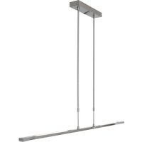 Lange LED Deckenlampe dimmbar in Stahl 122 cm 4000 K von Steinhauer