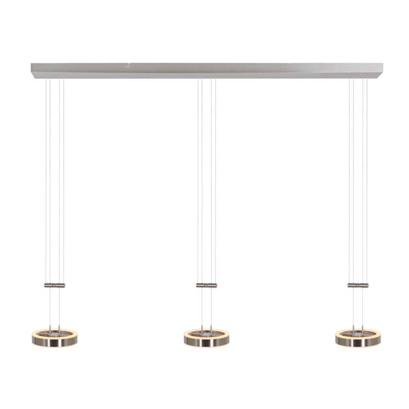Led Pendelleuchte Piola Hängelampe Led Höhenverstellbar 3 Flammig Siehe Text B-Ware von Steinhauer