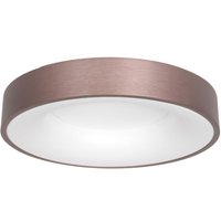Runde LED Deckenlampe in Bronze Weiß Ø30 cm stilvoll von Steinhauer