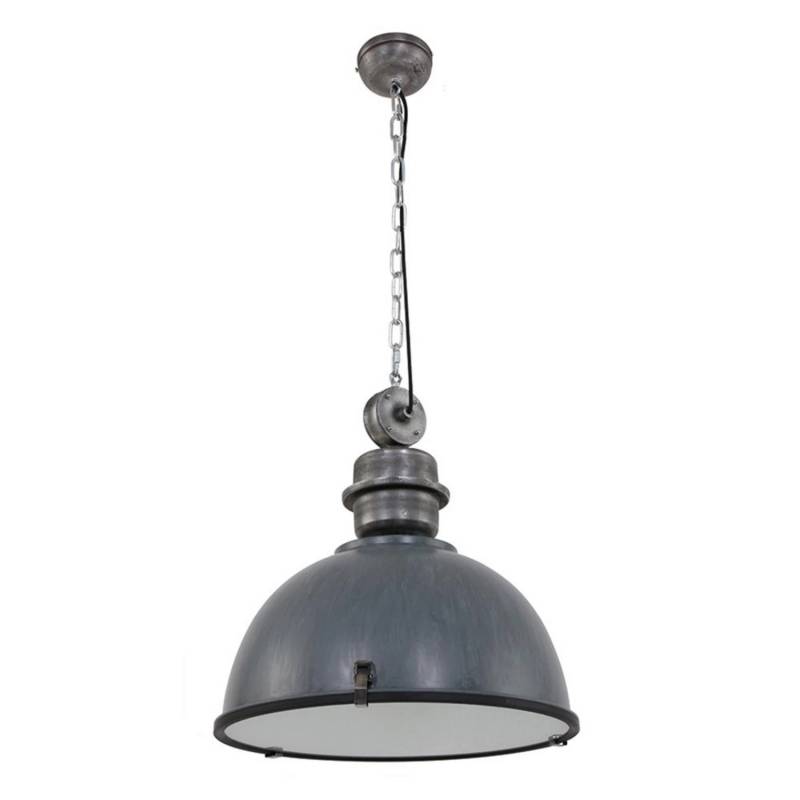 Steinhauer Graue Hängelampe Bikkel Xxl Hängeleuchte Deckenlampe Industriedesign B-Ware von Steinhauer