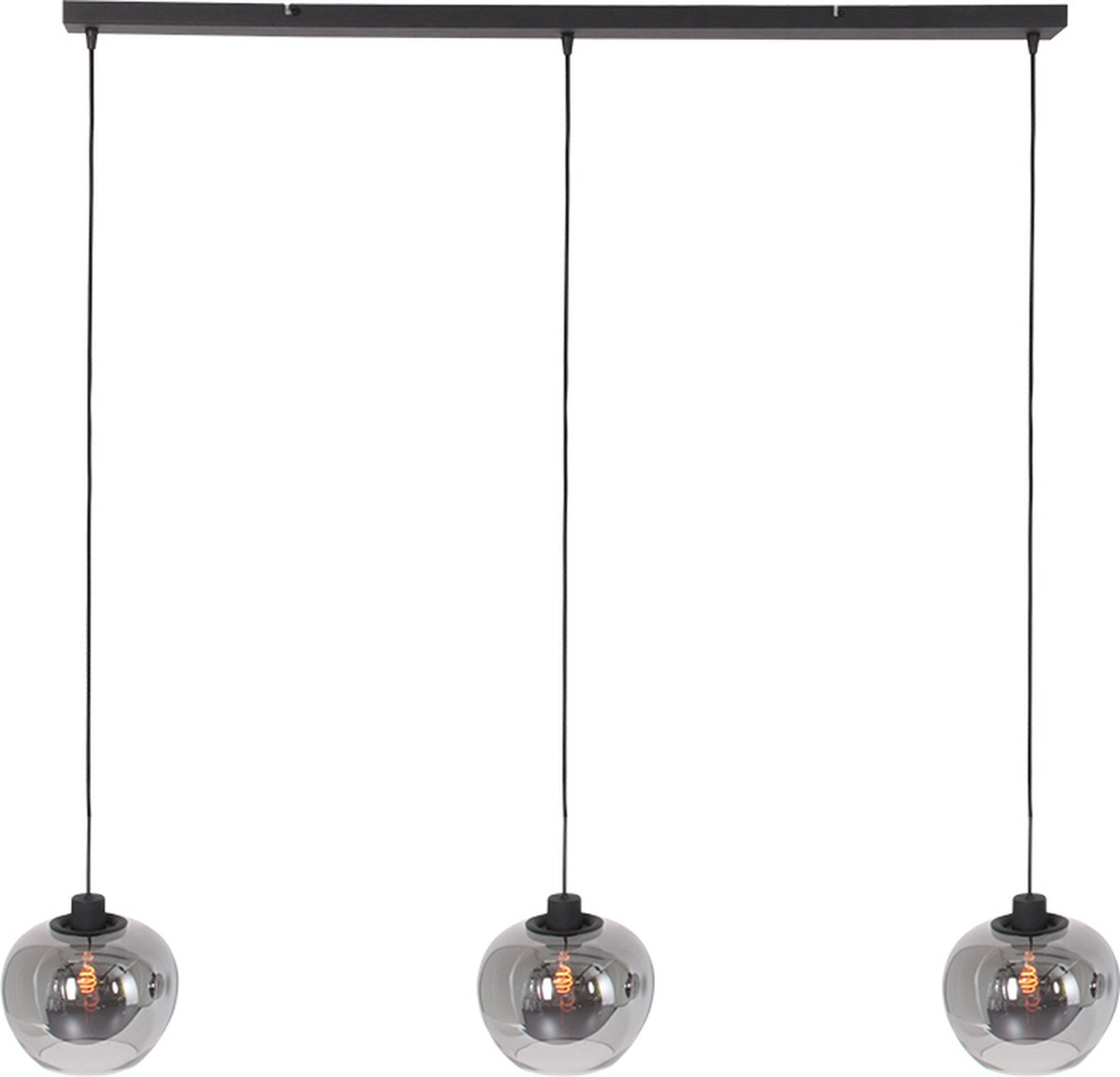 Steinhauer Hängelampe Pendelleuchte Lotus Schwarz Glas Hauptlicht 1899 Zw B-Ware Steinhauer Hängelampe Pendelleuchte Lotus Schwarz Glas Hauptlicht 1899 Zw B-Ware von Steinhauer