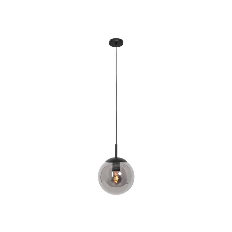 Steinhauer Hängeleuchte Bollique Schwarz ø 25 Cm Glas Kugel Deckenlampe Lampe797 B-Ware von Steinhauer