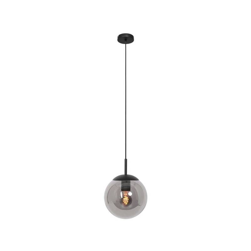 Steinhauer Hängeleuchte Pendelleuchte Kugel Schwarz ø 30 Cm Glas 1 Flammig Lampe B-Ware von Steinhauer