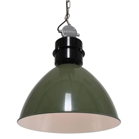 Steinhauer Olivgrüne Pendelleuchte Frisk Hängeleuchte Lampe Im Industrie Des199 B-Ware Steinhauer Olivgrüne Pendelleuchte Frisk Hängeleuchte Lampe Im Industrie Des199 B-Ware von Steinhauer