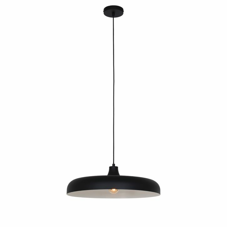 Steinhauer Pendelleuchte Krisip Hänglampe Deckenlampe Lampe 1-flammig Schwarz von Steinhauer