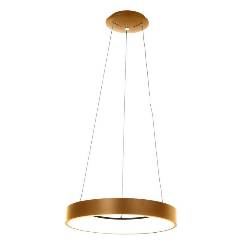 Steinhauer Ringlede Hängelampe 3299GO 38cm Deckenlampe Deckenleuchte Lampe Licht von Steinhauer