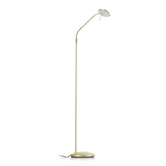 Steinhauer Stehleuchte Zenith Stehlampe Standleuchte Standlampe LED 1-fl Messing von Steinhauer
