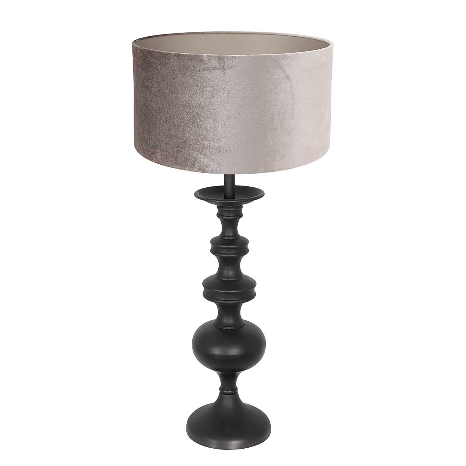 home24 Tischleuchte Lyons Typ C 16 x 68 x 40cm Argenté/Taupe Aluminium, pulverbeschichtet E27 home24 Tischleuchte Lyons Typ C 16 x 68 x 40cm Argenté/Taupe Aluminium, pulverbeschichtet E27 von home24