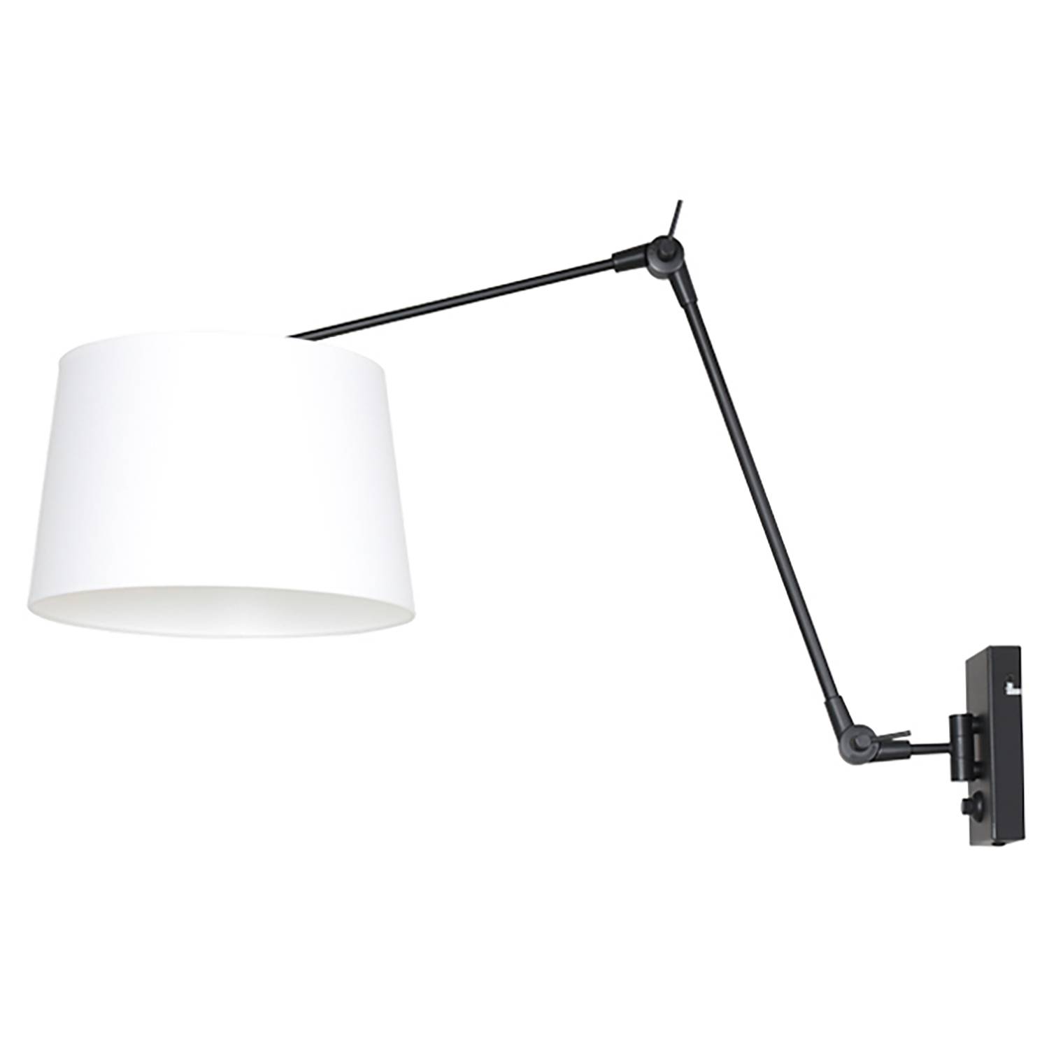 home24 Wandleuchte Liiri IXX 30 x 45 x 80cm Weiß Baumwollstoff E27 home24 Wandleuchte Liiri IXX 30 x 45 x 80cm Weiß Baumwollstoff E27 von home24