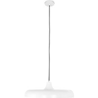 Weiße Hängelampe Metall Ø50 cm rund E27 Modernes Design von Steinhauer