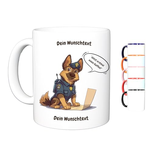 Lustige Anti-Stress Tasse mit Hund Motiv zum personalisieren - Super Geschenk für Mama, Papa, Freunde und den Lieblingsmenschen - Ideal für Büro und Zuhause - Kaffeetasse zum Entspannen!… von Steinherz