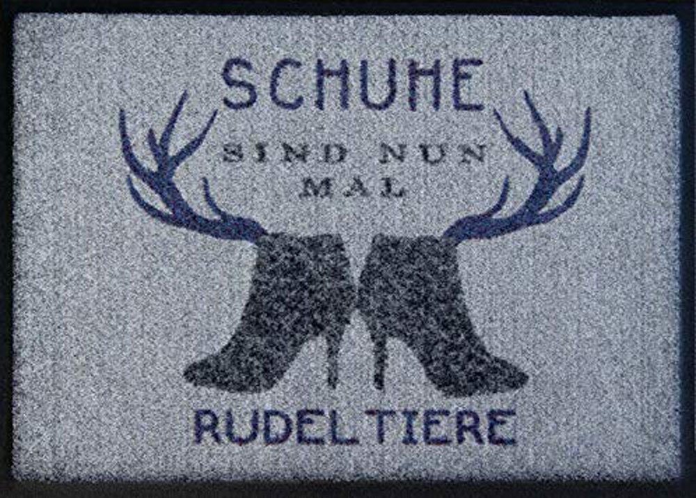 Steinnacher Bärbel Fußmatte Fußmatte Easy Clean Schuhe sind Rudeltiere, rechteckig Steinnacher Bärbel Fußmatte Fußmatte Easy Clean Schuhe sind Rudeltiere, rechteckig von Steinnacher Bärbel