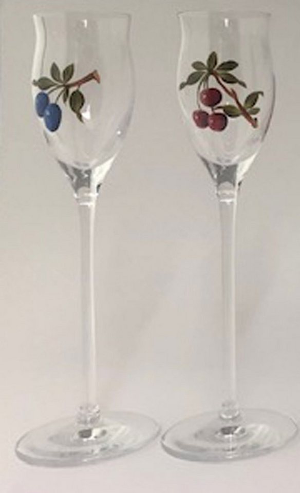 Steinnacher Bärbel Grappaglas Edelbrand Grappagläser 2er Set gemalt H19,5cm Kisslinger Steinnacher Bärbel Grappaglas Edelbrand Grappagläser 2er Set gemalt H19,5cm Kisslinger von Steinnacher Bärbel