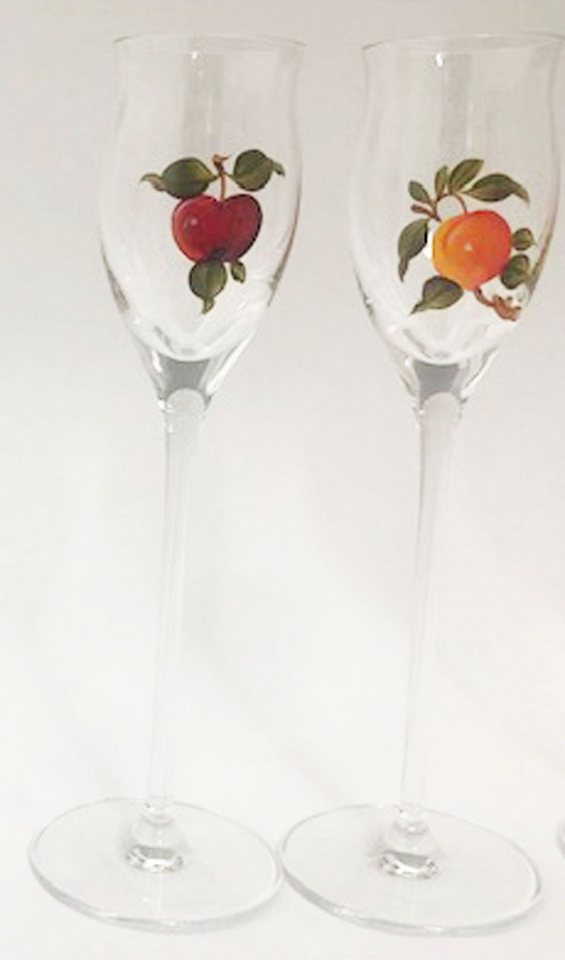Steinnacher Bärbel Grappaglas Edelbrand Grappagläser 2er Set gemalt H19,5cm Kisslinger Steinnacher Bärbel Grappaglas Edelbrand Grappagläser 2er Set gemalt H19,5cm Kisslinger von Steinnacher Bärbel