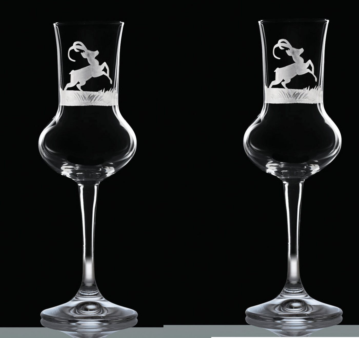 Steinnacher Bärbel Schnapsglas Kisslinger Grappa Likörkelch Steinbock 2er Set Steinnacher Bärbel Schnapsglas Kisslinger Grappa Likörkelch Steinbock 2er Set von Steinnacher Bärbel