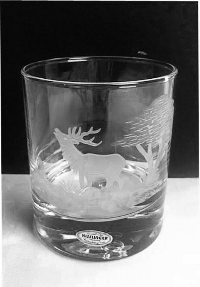 Steinnacher Bärbel Whiskyglas Kisslinger Whisky Becher Centro 330 cl Hirsch, Gravur Hirsch Steinnacher Bärbel Whiskyglas Kisslinger Whisky Becher Centro 330 cl Hirsch, Gravur Hirsch von Steinnacher Bärbel