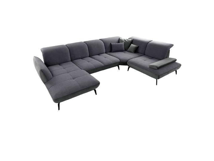 Poco New Jersey Ecksofa mit Schwenkrücken sowie Kopfteil- und Armteilverstellung in zweifarbigem Stoffbezug in Anthrazit und weiteren Farben wählbar Poco New Jersey Ecksofa mit Schwenkrücken sowie Kopfteil- und Armteilverstellung in zweifarbigem Stoffbezug in Anthrazit und weiteren Farben wählbar von Steinpol