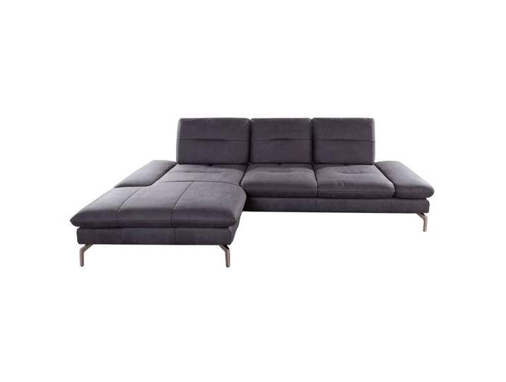 Poco Pasadena Ecksofa mit Schwenkrücken auf edlen Metallfüßen in grauem Stoff und in weiteren Bezügen in Stoff oder Echtleder wählbar Poco Pasadena Ecksofa mit Schwenkrücken auf edlen Metallfüßen in grauem Stoff und in weiteren Bezügen in Stoff oder Echtleder wählbar von POCO-Polstermöbel