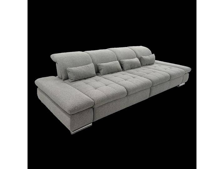 Steinpol Poco Santa Lucia Sofa inklusive verstellbare Rückenpolster mit passenden Nierenkissen wahlweise Schlaffunktion grau und weitere Farben von Steinpol