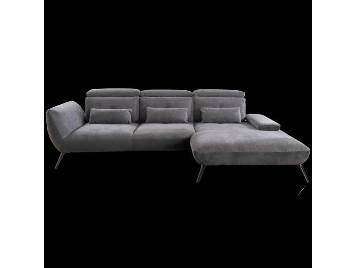 Steinpol Poco Seattle Ecksofa mit Longchair rechts zweifarbig in grau wählbar auch in anderen farbenfrohen Stoffbezügen inklusive Schwenkrücken Steinpol Poco Seattle Ecksofa mit Longchair rechts zweifarbig in grau wählbar auch in anderen farbenfrohen Stoffbezügen inklusive Schwenkrücken von Steinpol