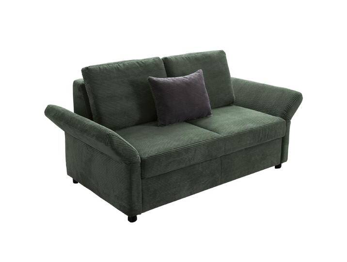 Steinpol Poco Westpoint Cord Sofa mit Schlaffunktion verschiedene Sofabreiten Sofafüße Polsterungen in grün und weitere Farben von Steinpol