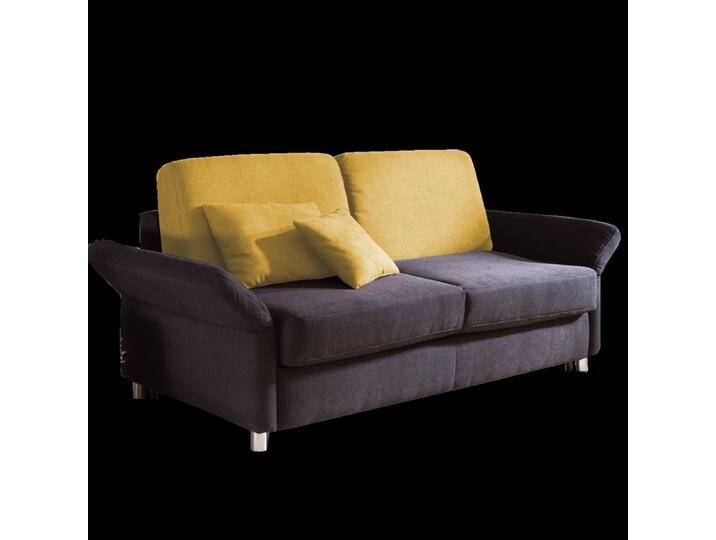 Steinpol Poco Westpoint Premium Schlafsofa Typ 2232_162 Armlehne 3 klappbar Metallfuß chromfarbig Vollschaum-Matratze lose Kissen in Stoff von Steinpol