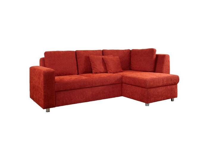 Steinpol Poco Westpoint Sofa mit Schlaffunktion verschiedene Sofabreiten Sofafüße Polsterungen in rot und weitere Farben von Steinpol