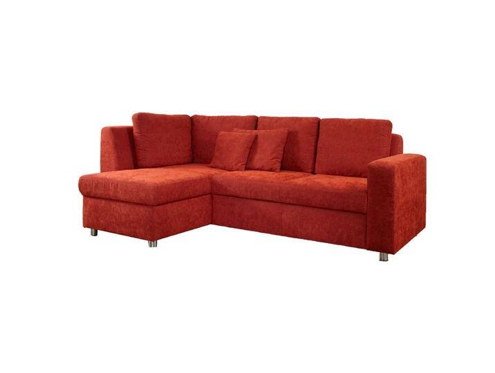 Steinpol Poco Westpoint Sofa mit Schlaffunktion verschiedene Sofabreiten Sofafüße Polsterungen in rot und weitere Farben von Steinpol