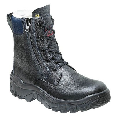 Sicherheitswinterstiefel GRÖNLAND BAU, S3 SRC CI HRO HI, schwarz, NB, Größe 43 von Steitz Secura