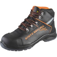 Steitz SECURA Schnürstiefel schwarz/orange VX 7600 PERB, S3 NB, EU-Schuhgröße: 43 von Steitz Secura