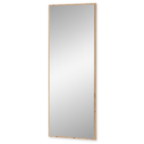 BARI Wandspiegel in Artisan Eiche Optik FSC-zertifiziert - Rechteckiger Spiegel für Flur & Garderobe - 44 x 117 x 2 cm (B/H/T) von Stella Trading