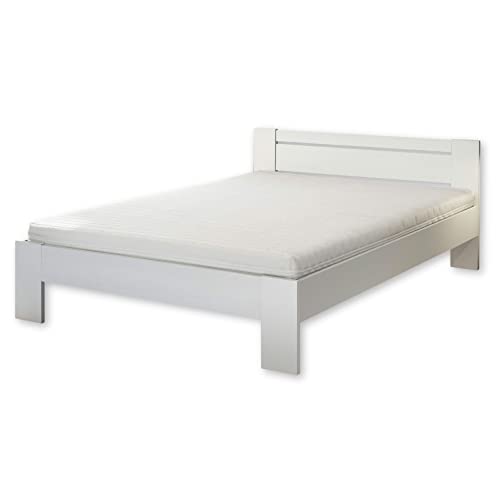 50-115-17 CANNES Weiß Futonbett Kinderbett 140 x 200 cm ohne Lattenrost von Stella Trading