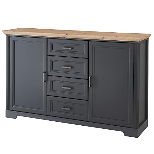 DEINE TANTE EMMA 5033GH25 Kommode Jasmin Beistellkommode Graphit Grau/Artisan Eiche Nb. ca. 165 x 102 x 41 cm DEINE TANTE EMMA 5033GH25 Kommode Jasmin Beistellkommode Graphit Grau/Artisan Eiche Nb. ca. 165 x 102 x 41 cm von Stella Trading