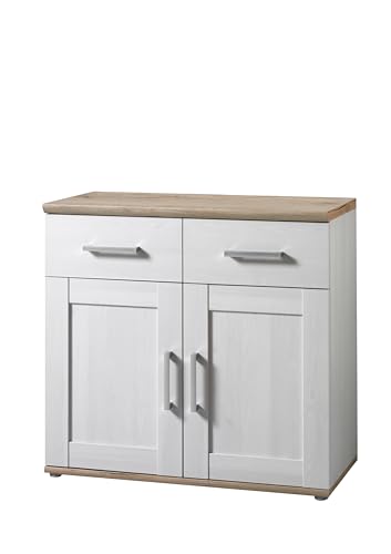 ROMANCE Kommode in Sibiu Lärche / Eiche San Remo Optik - Landhausstil Schrank mit viel Stauraum für Ihren Wohnbereich - 93 x 89 x 45 cm (B/H/T) ROMANCE Kommode in Sibiu Lärche / Eiche San Remo Optik - Landhausstil Schrank mit viel Stauraum für Ihren Wohnbereich - 93 x 89 x 45 cm (B/H/T) von Stella Trading
