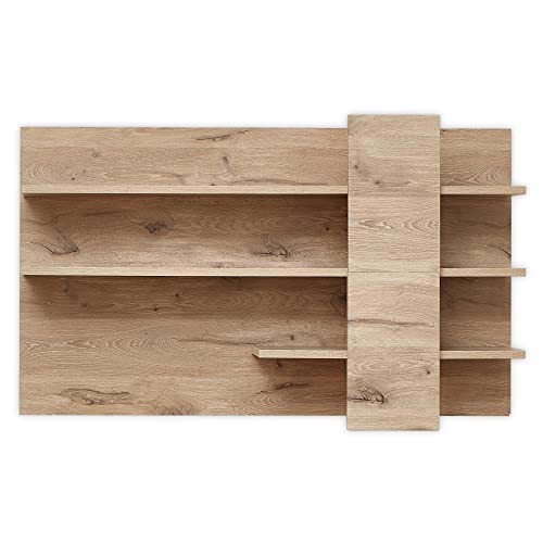 Stella Trading BELLANO Wandboard in Viking Eiche Optik - Hochwertiges und vielseitig einsetzbares Wandregal - 140 x 86 x 22 cm (B/H/T) Stella Trading BELLANO Wandboard in Viking Eiche Optik - Hochwertiges und vielseitig einsetzbares Wandregal - 140 x 86 x 22 cm (B/H/T) von Stella Trading