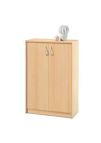 Stella Trading Kommode Buche Nachbildung, Schrank BxHxT 74x112x35 cm von Stella Trading